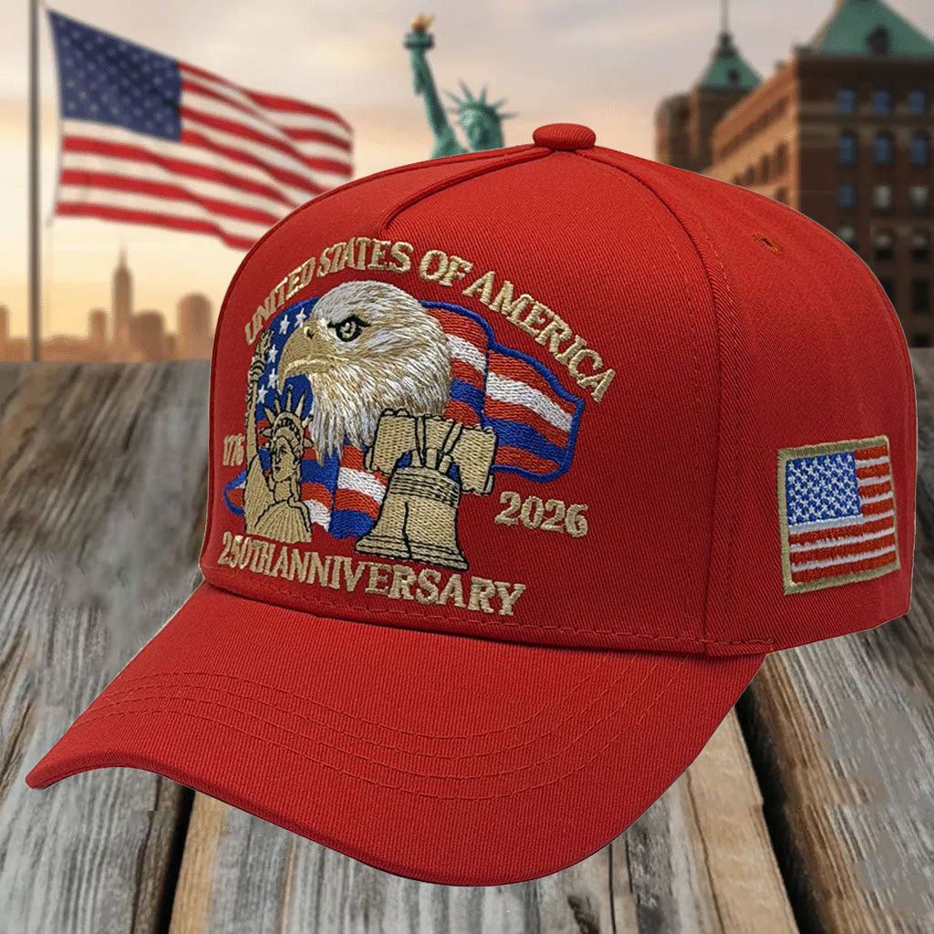 USA 250TH Anniversary Hats - 10% Discount on Multiple Hat Purchases