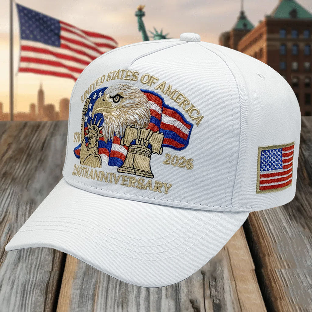 USA 250TH Anniversary Hats - 10% Discount on Multiple Hat Purchases