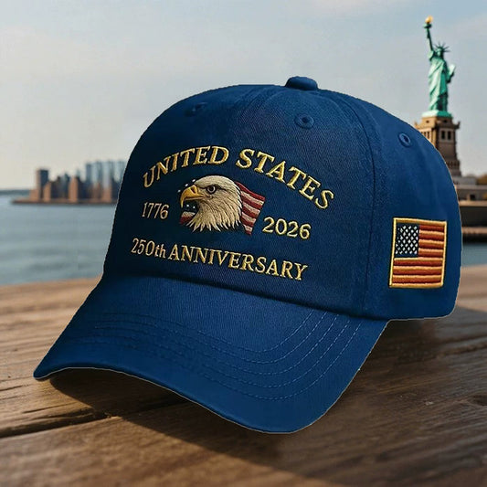 USA 250TH Eagle Anniversary Hats - 10% Discount on Multiple Hat Purchases