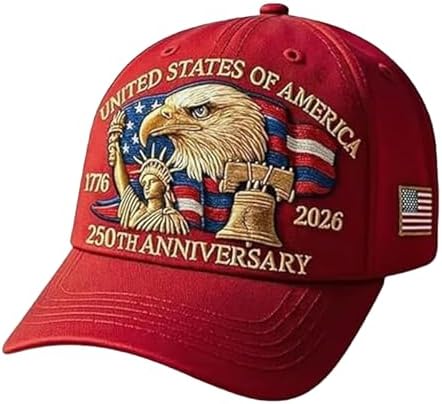 USA 250TH Anniversary Hats - 10% Discount on Multiple Hat Purchases
