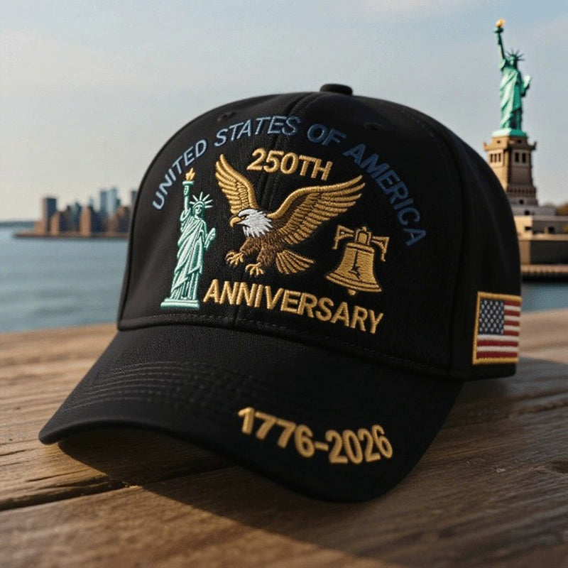 USA Liberty 250TH Anniversary Hats - 10% Discount on Multiple Hat Purchases