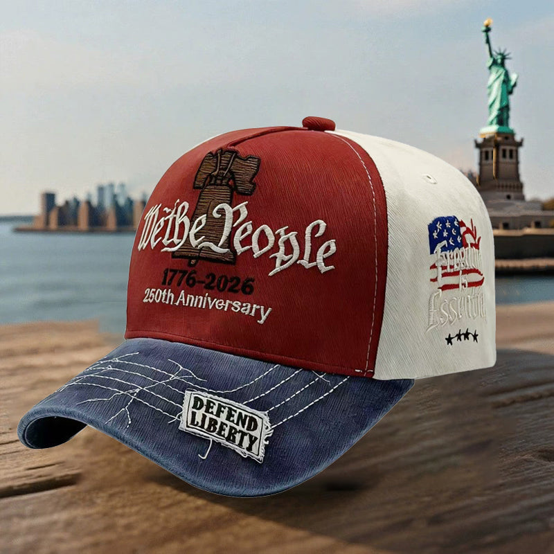 USA We The People 250TH Anniversary Hats - 10% Discount on Multiple Hat Purchases