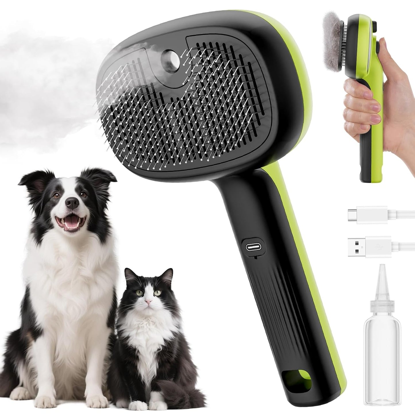 Gentle Grooming Mist Brush - 10% Discount on Multiple Pet Brushes