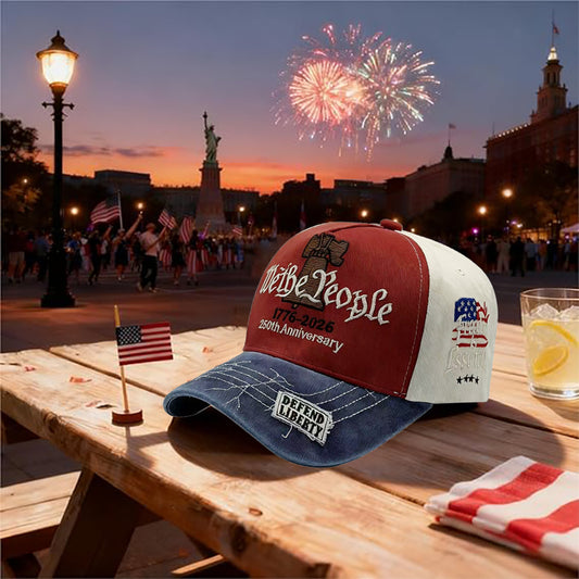 USA We The People 250TH Anniversary Hats - 10% Discount on Multiple Hat Purchases