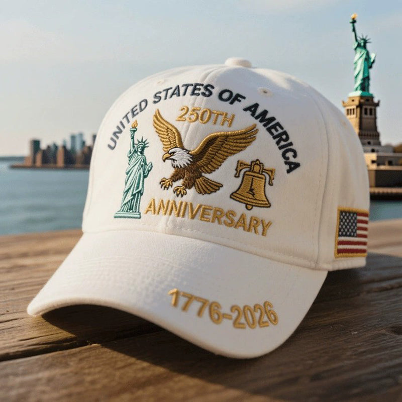 USA Liberty 250TH Anniversary Hats - 10% Discount on Multiple Hat Purchases