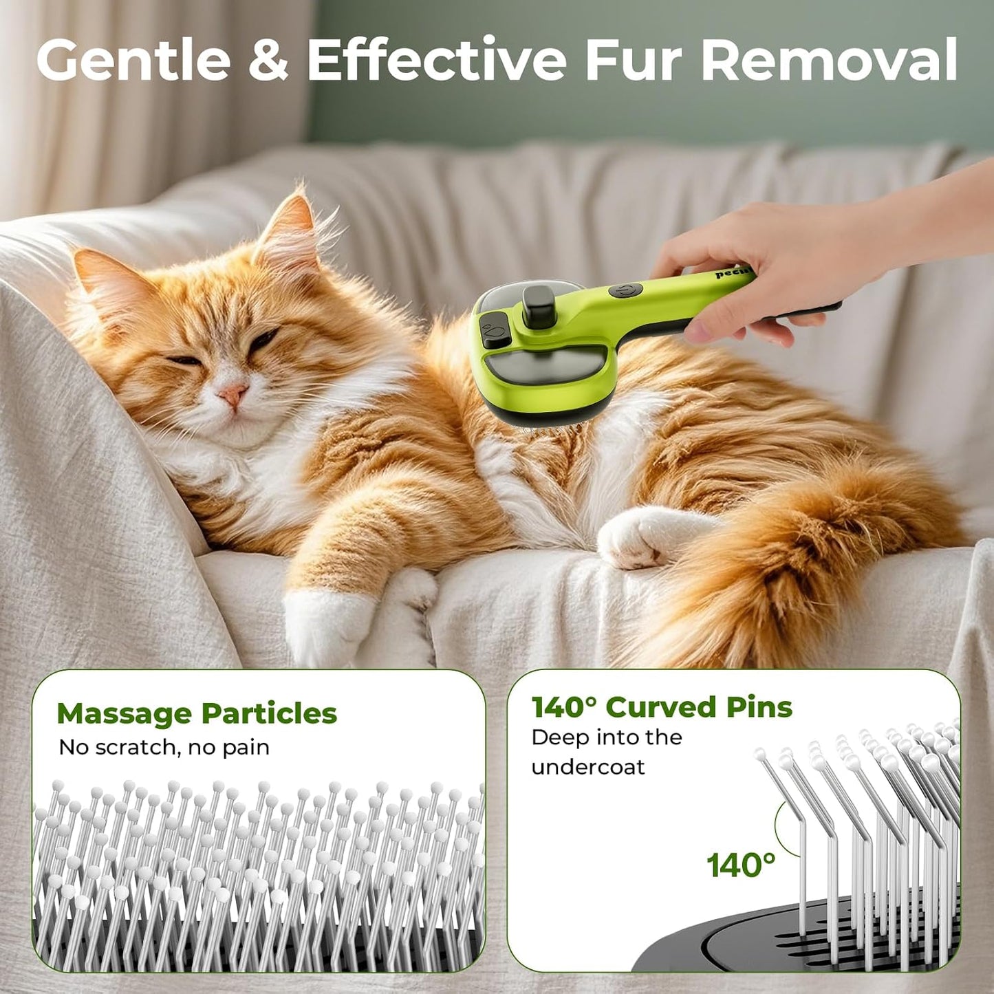 Gentle Grooming Mist Brush - 10% Discount on Multiple Pet Brushes