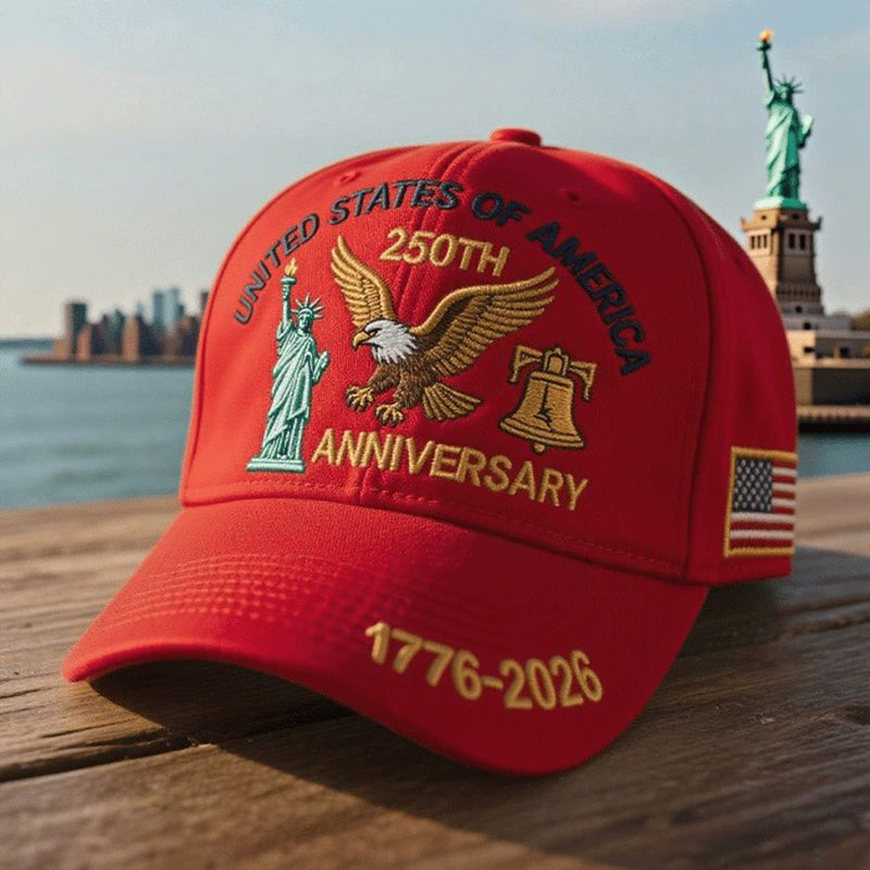 USA Liberty 250TH Anniversary Hats - 10% Discount on Multiple Hat Purchases
