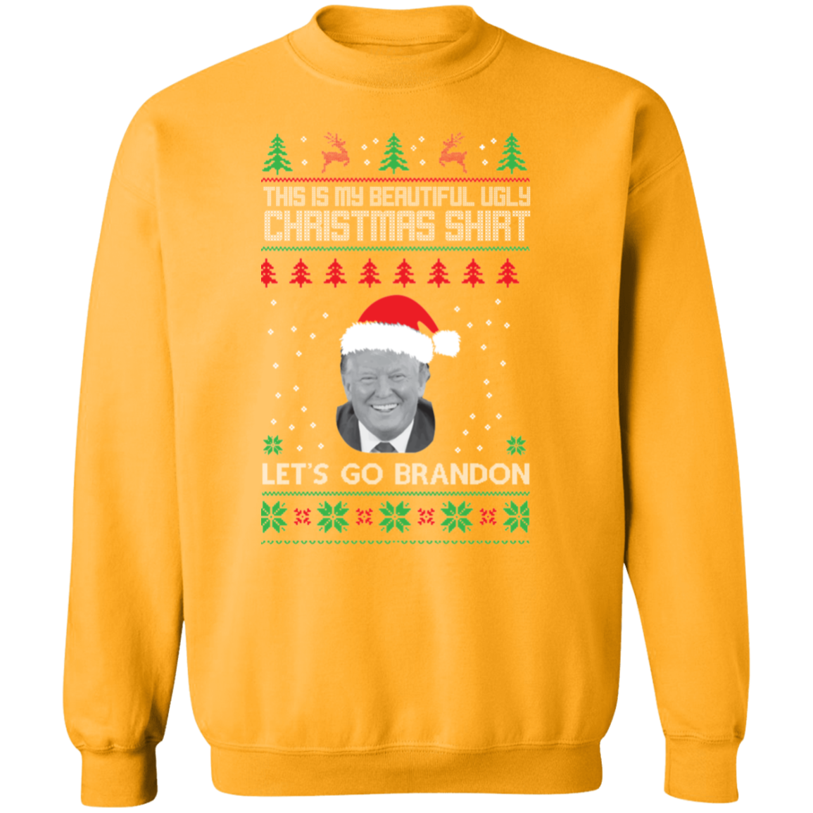Ugly Christmas Sweatshirt Brandon
