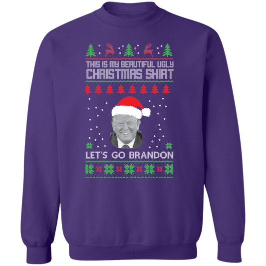 Ugly Christmas Sweatshirt Brandon
