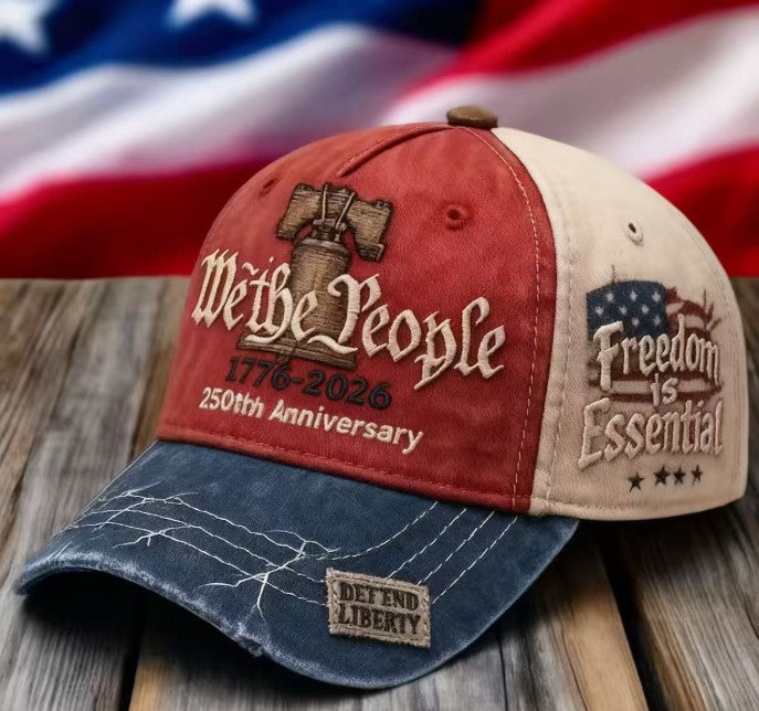 USA We The People 250TH Anniversary Hats - 10% Discount on Multiple Hat Purchases