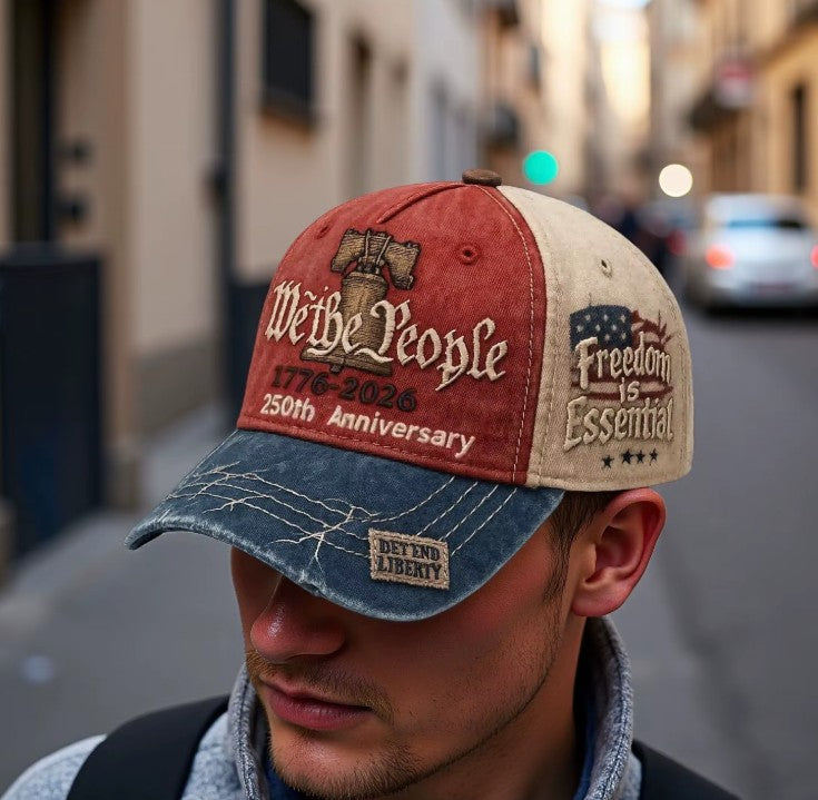 USA We The People 250TH Anniversary Hats - 10% Discount on Multiple Hat Purchases