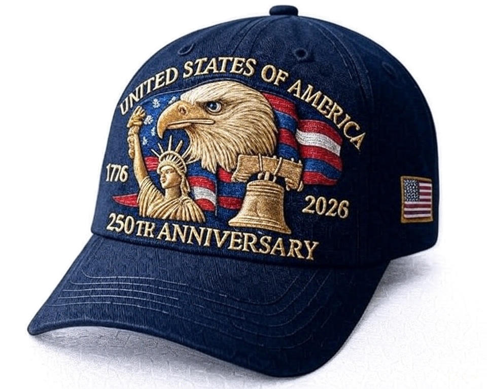 USA 250TH Anniversary Hats - 10% Discount on Multiple Hat Purchases