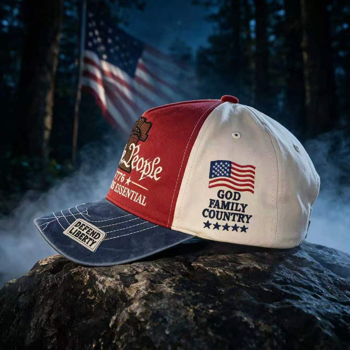 We The People - Freedom Is Essential Hats